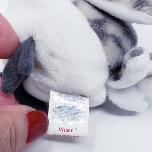 1999 - Vintage Ty Beanie Babies Collection "Wiser" Owl - Picture 5 of 7